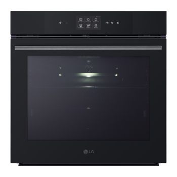 Foto frontale del forno aperto LG WSED7667M